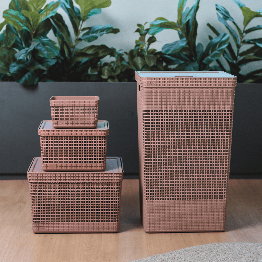 Cesto organizador Ou 2,5L Linha Grid - Ou