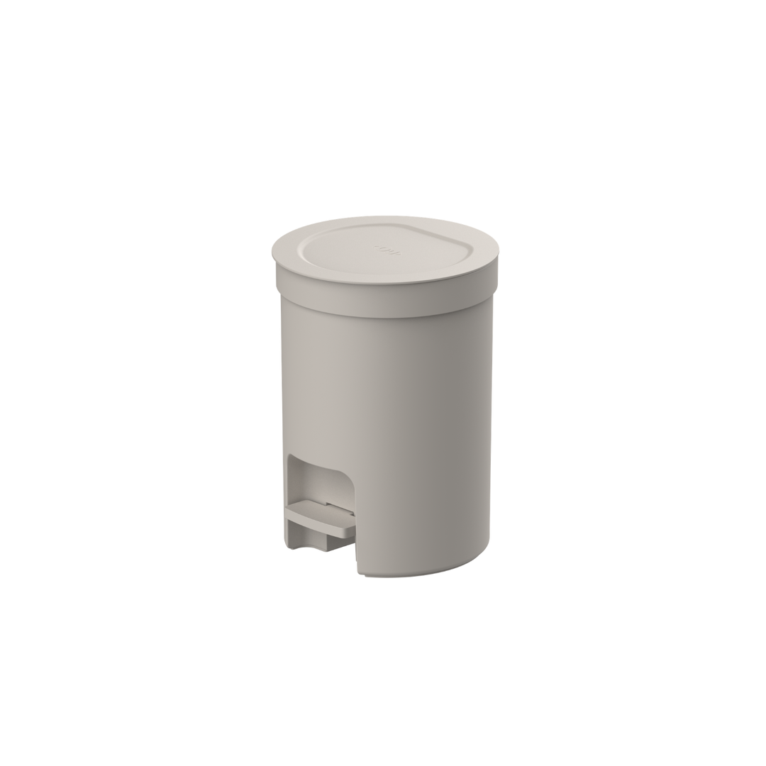 Lixeira 6 Litros Redonda com Pedal Ou Linha Trium