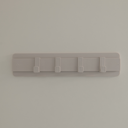 Organizador de Parede Multiuso Ou com 4 Ganchos Linha Flow