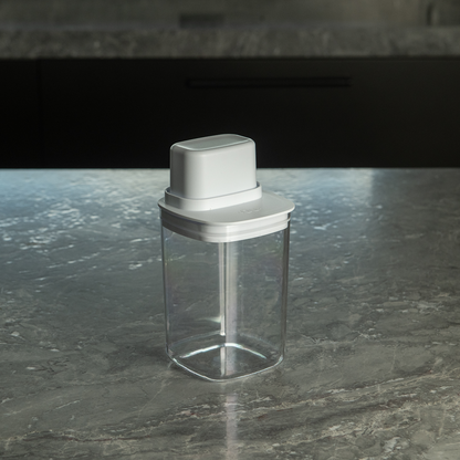 Pote Hermético Para Mantimentos com Medidor Ou Quadrado 1L Linha Drop
