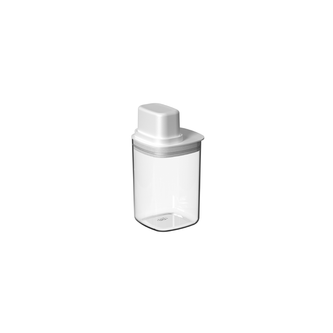 Pote Hermético Para Mantimentos com Medidor Ou Quadrado 1L Linha Drop