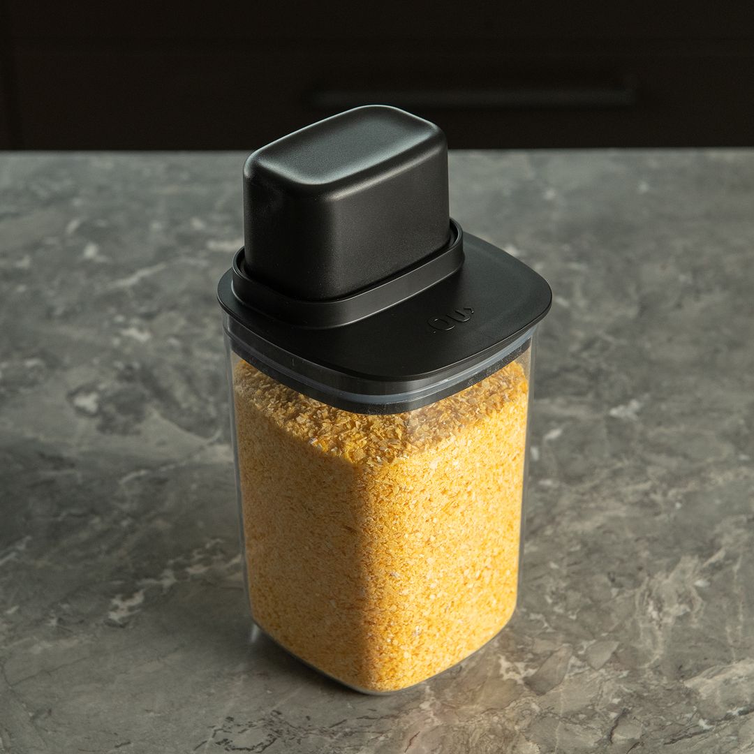 Pote Hermético Para Mantimentos com Medidor Ou Quadrado 1L Linha Drop