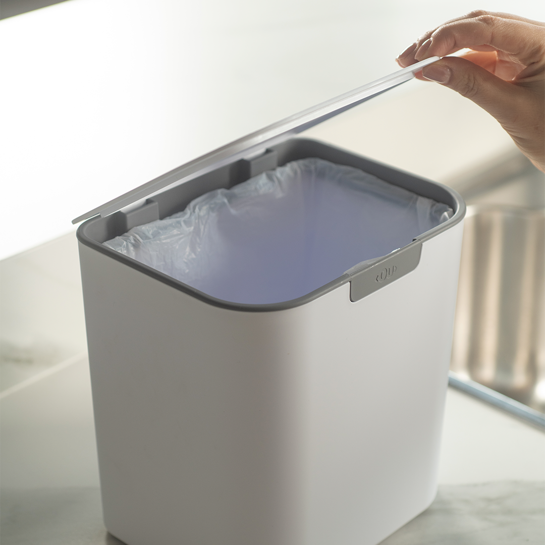 Lixeira de Bancada/Parede Ou 5L Linha Liv