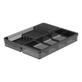 Organizador de Facas e Talheres Ou Linha Clear Gavetas