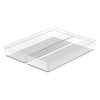 Organizador de Gavetas Ou 37,5 x 30 x 5,6cm Linha Clear Gavetas