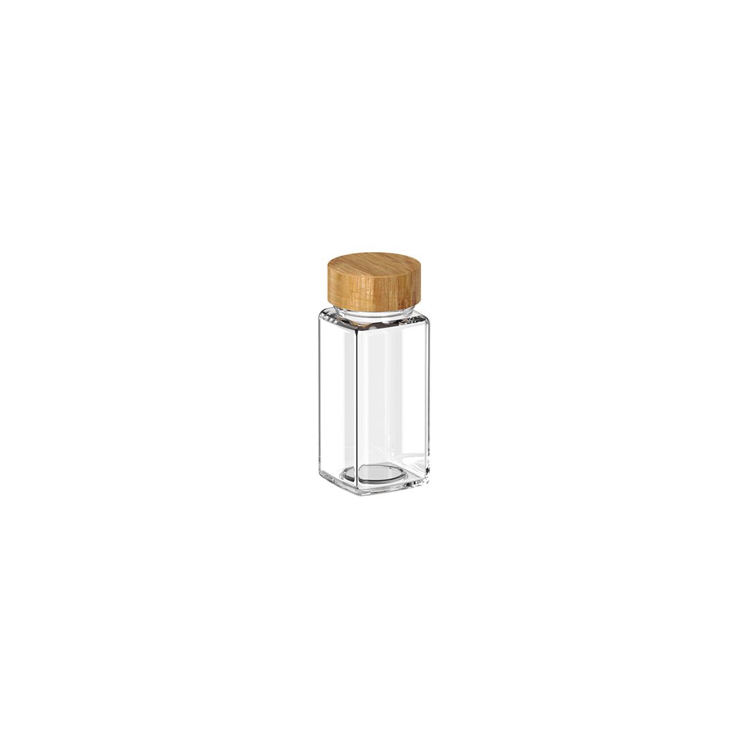 Pote Hermético Organizador de Vidro Ou 125ml Linha Keep - Ou