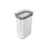 Pote Hermético Organizador Retangular Ou 2,3L Linha Block
