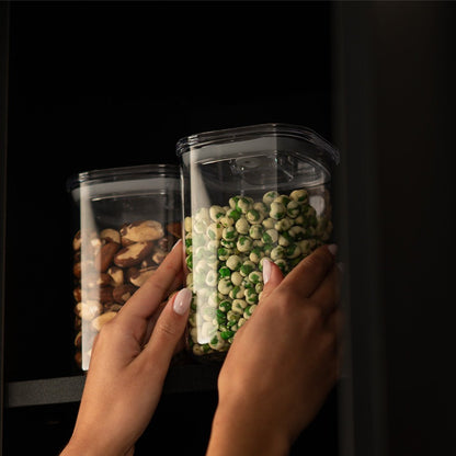 Pote Hermético Ou Quadrado 1L Linha Duo Lock - Ou