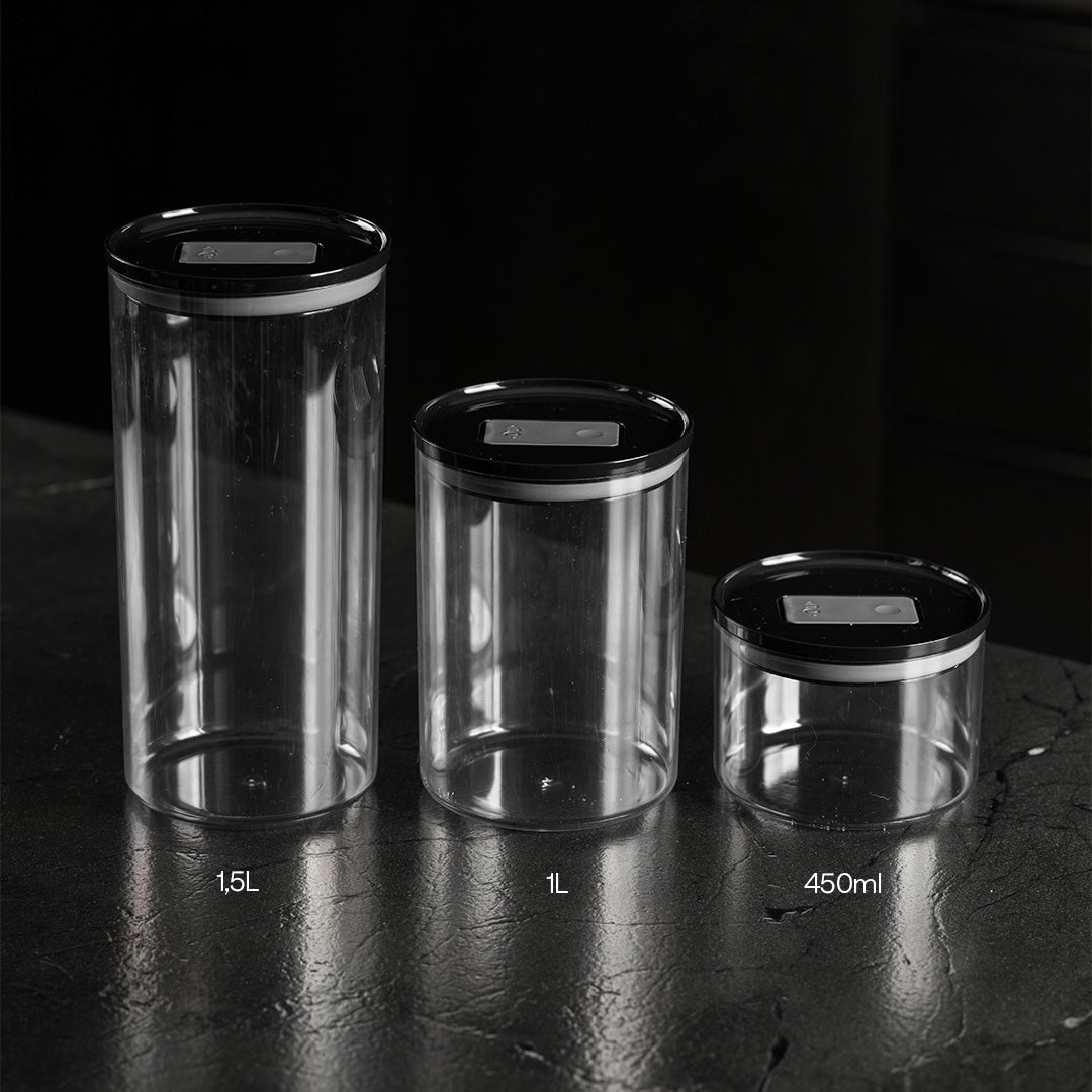 Pote Hermético Ou Redondo 1,5L Linha Duo Lock - Ou