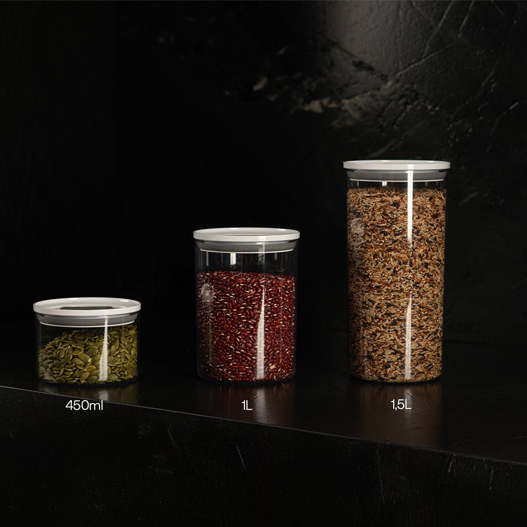 Pote Hermético Ou Redondo 450ml Linha Duo Lock - Ou