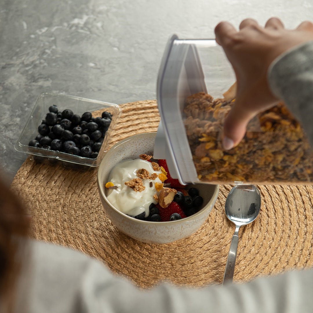 Pote Hermético Para Mantimentos com Medidor Ou 1,5L Linha Drop - Ou