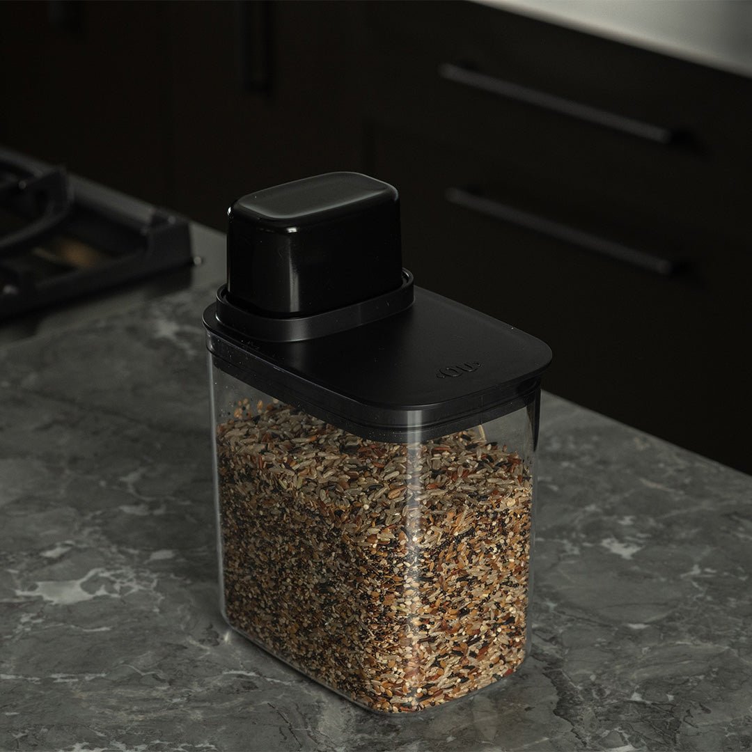 Pote Hermético Para Mantimentos com Medidor Ou 1,5L Linha Drop - Ou