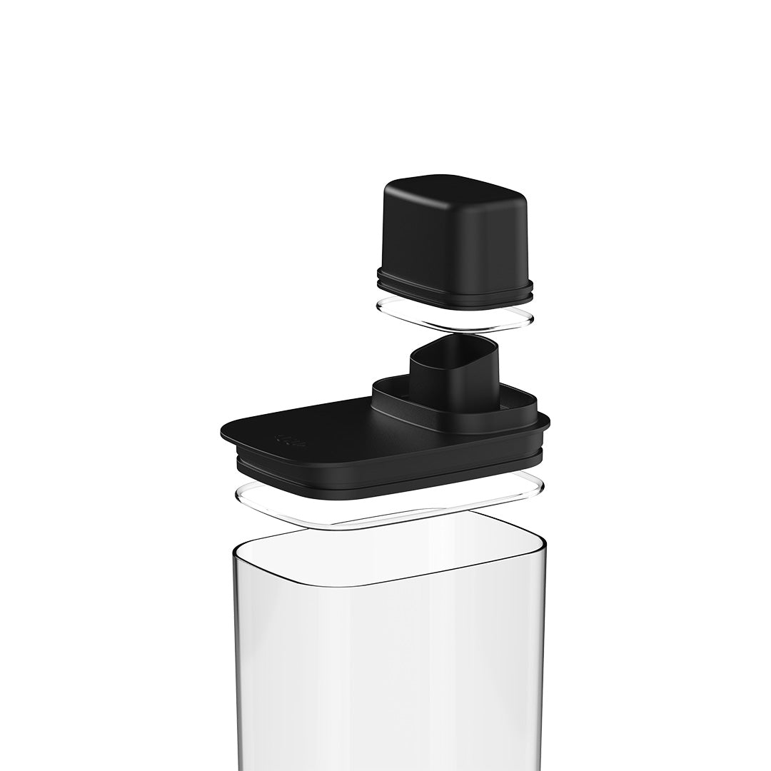 Pote Hermético Para Mantimentos com Medidor Ou 2,3L Linha Drop - Ou