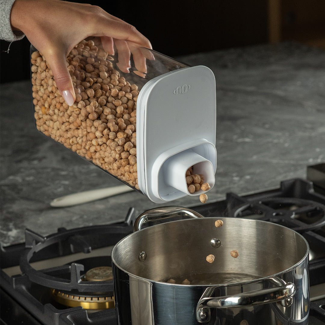 Pote Hermético Para Mantimentos com Medidor Ou 2,3L Linha Drop - Ou