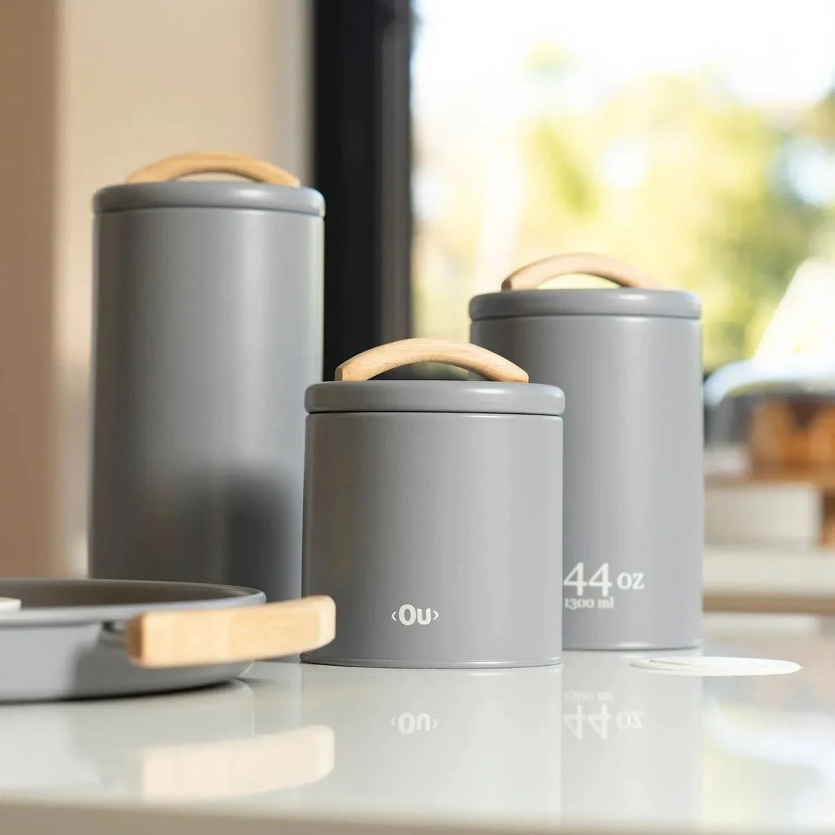 Pote mantimentos Ou 800ml Linha Sense - Ou