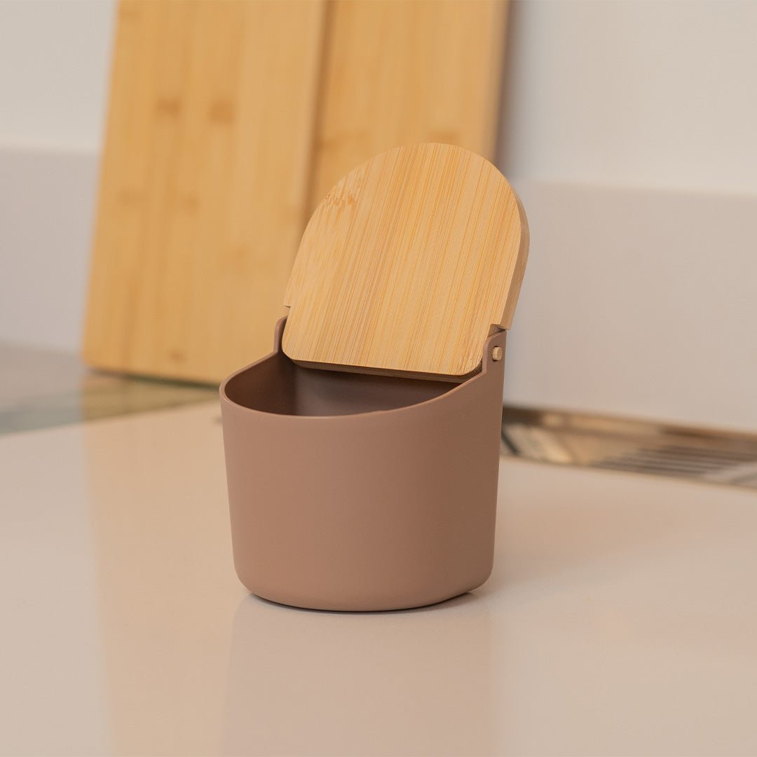 Saleiro com Tampa de Bambu Ou Linha Lume - Ou