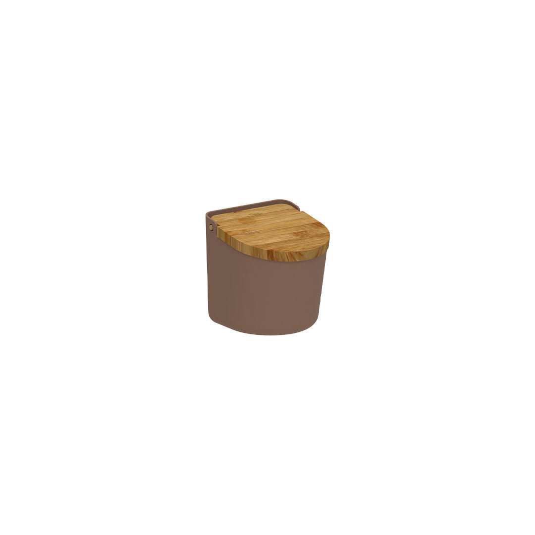 Saleiro com Tampa de Bambu Ou Linha Lume - Ou