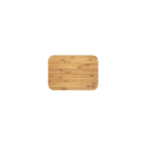 Tampa de Cesto de Bambu Ou 2,5L Linha Grid